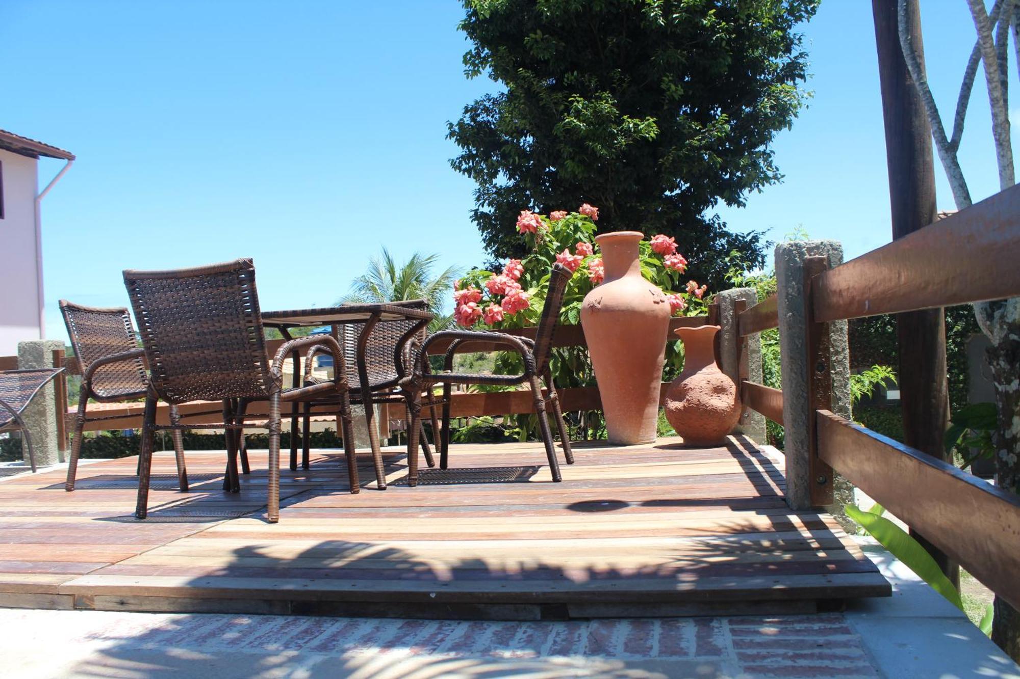 Pousada Encantos De Arraial ปอร์โตเซกูโร ภายนอก รูปภาพ